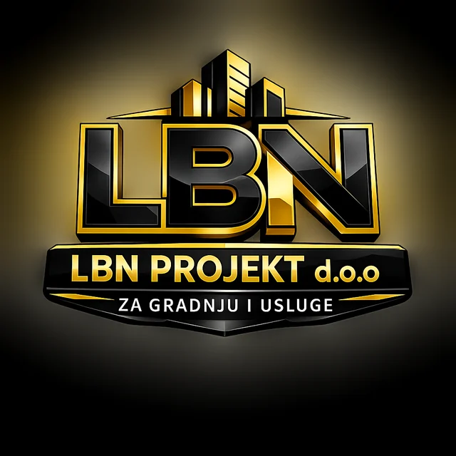 Logotip LBN Projekt d.o.o. – za gradnju i usluge